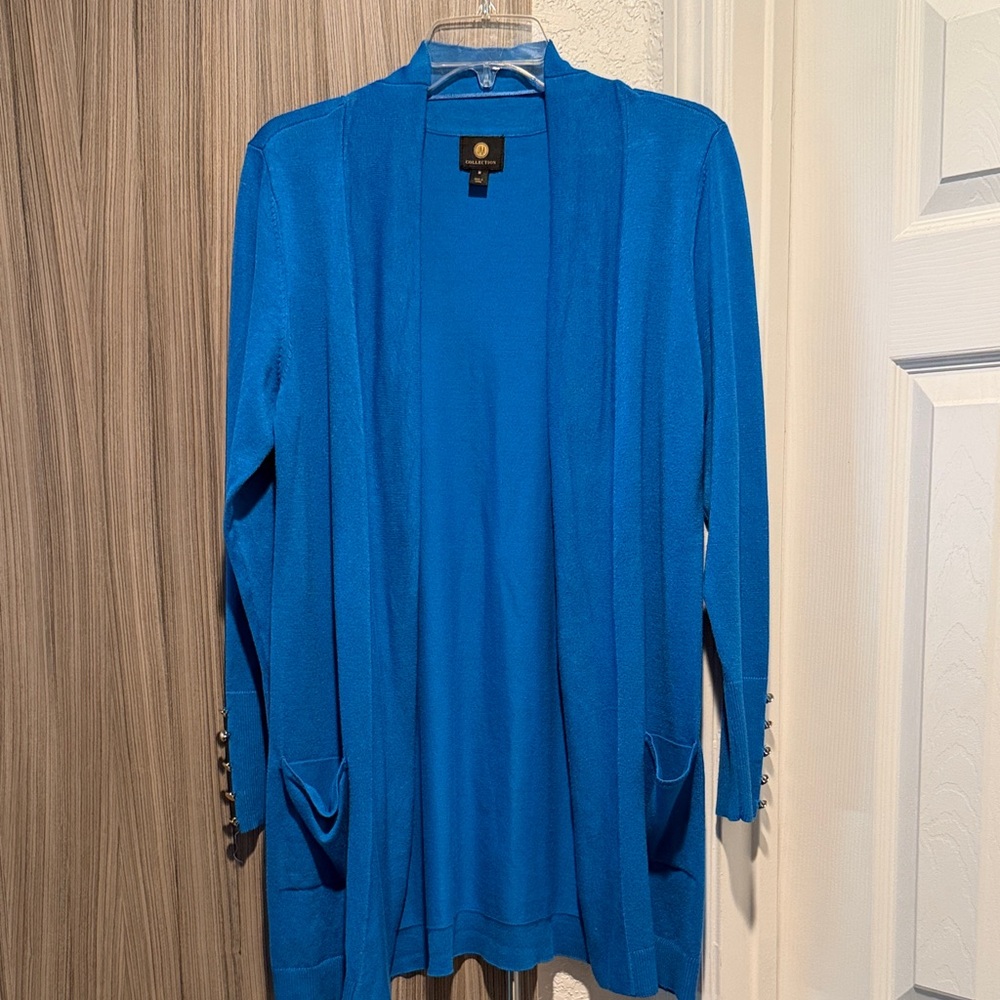 Collection B Vibrant Blue Women's Cardigan